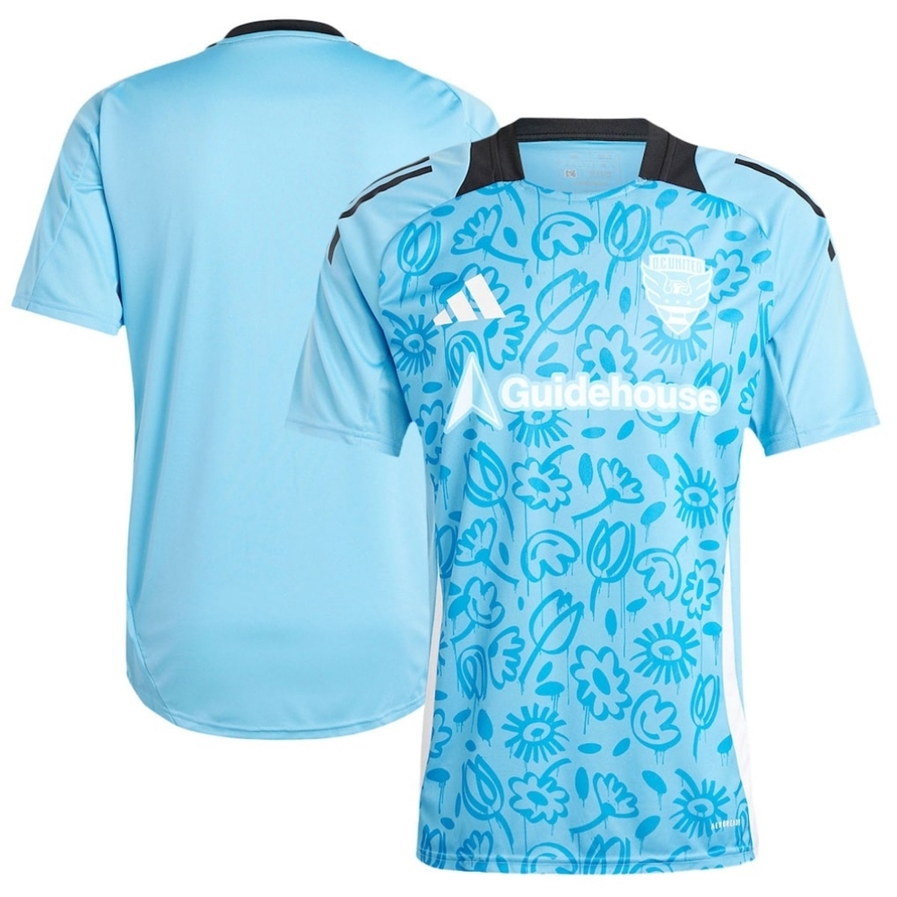 D.C. United adidas 2024 Pre-Match Top - Blue